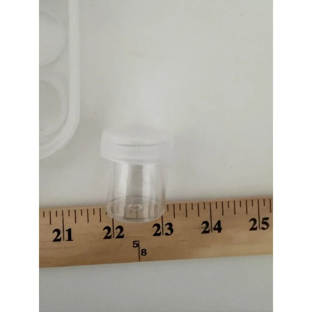 Everything Mary 12-compartment clear plastic craft storage case